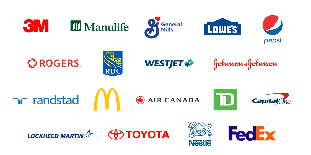 A group of our partners logos